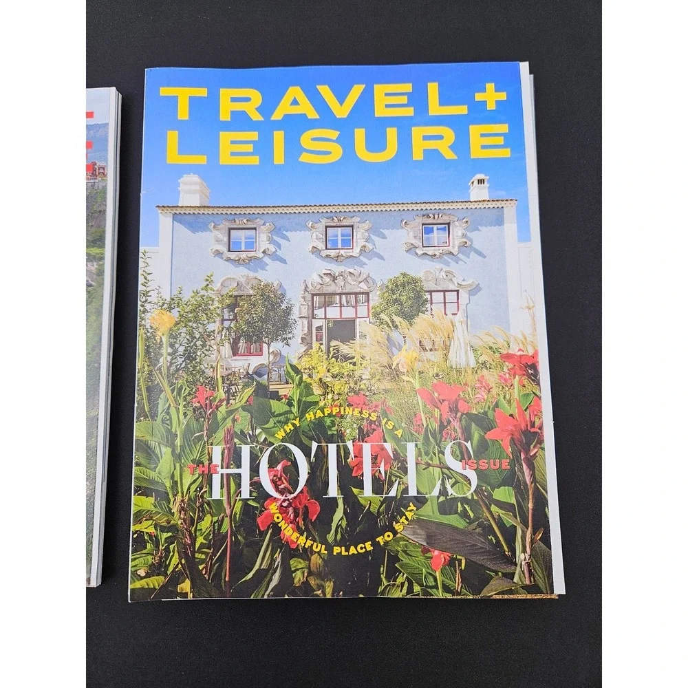 Lot of‎ 6 Travel Leisure Magazine 2023-2024 Culinary World Best Hotels Water